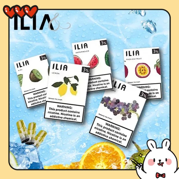 ILIA煙彈推薦 ilia電子煙煙彈 3顆裝 原廠正品 電子菸線上購(gòu)買